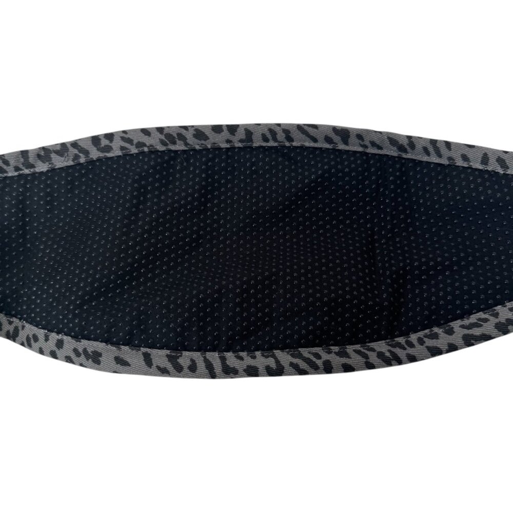 Gray Leopard Print Gooseket - Picture 6 of 9